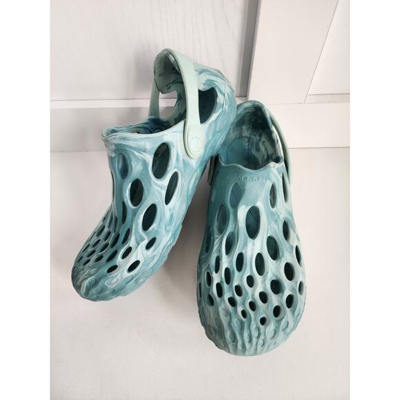 Women's Size 8 Merrell Hydro Moc Sandals Tie Dye Water Shoes Bloom StoneWash - Picture 4 of 13